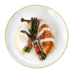PETTO DI POLLO ALLA GRIGLIA CON INVOLTINI